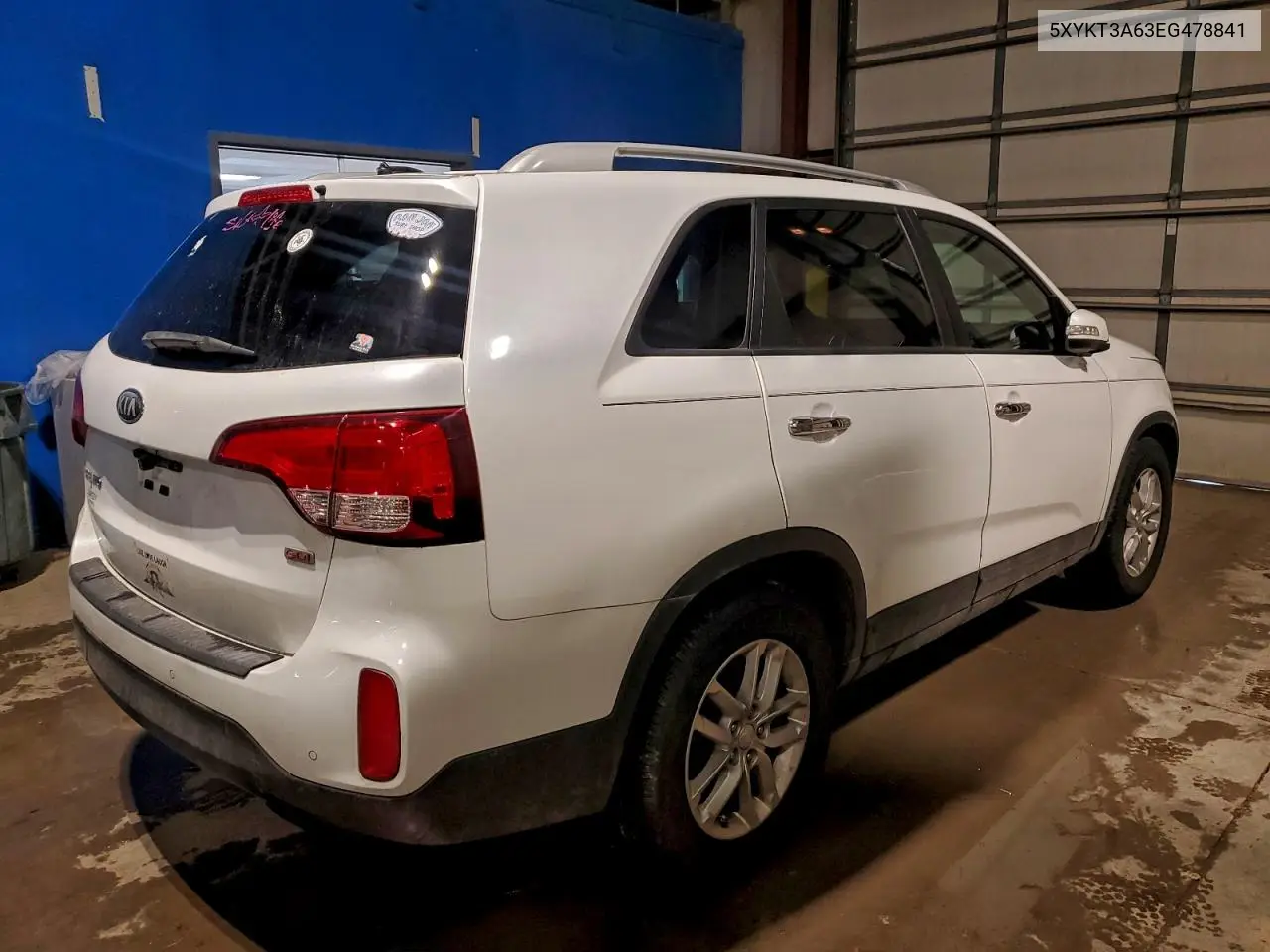 5XYKT3A63EG478841 2014 Kia Sorento Lx
