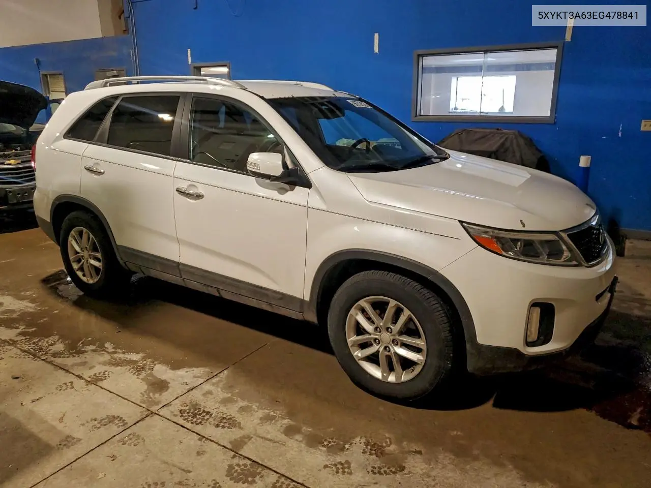 5XYKT3A63EG478841 2014 Kia Sorento Lx