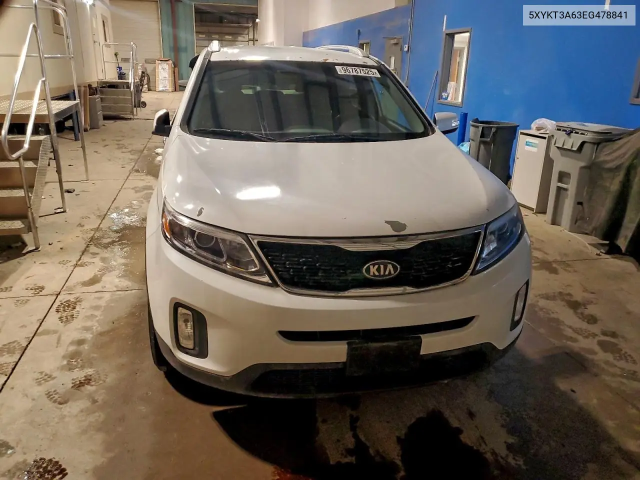 5XYKT3A63EG478841 2014 Kia Sorento Lx