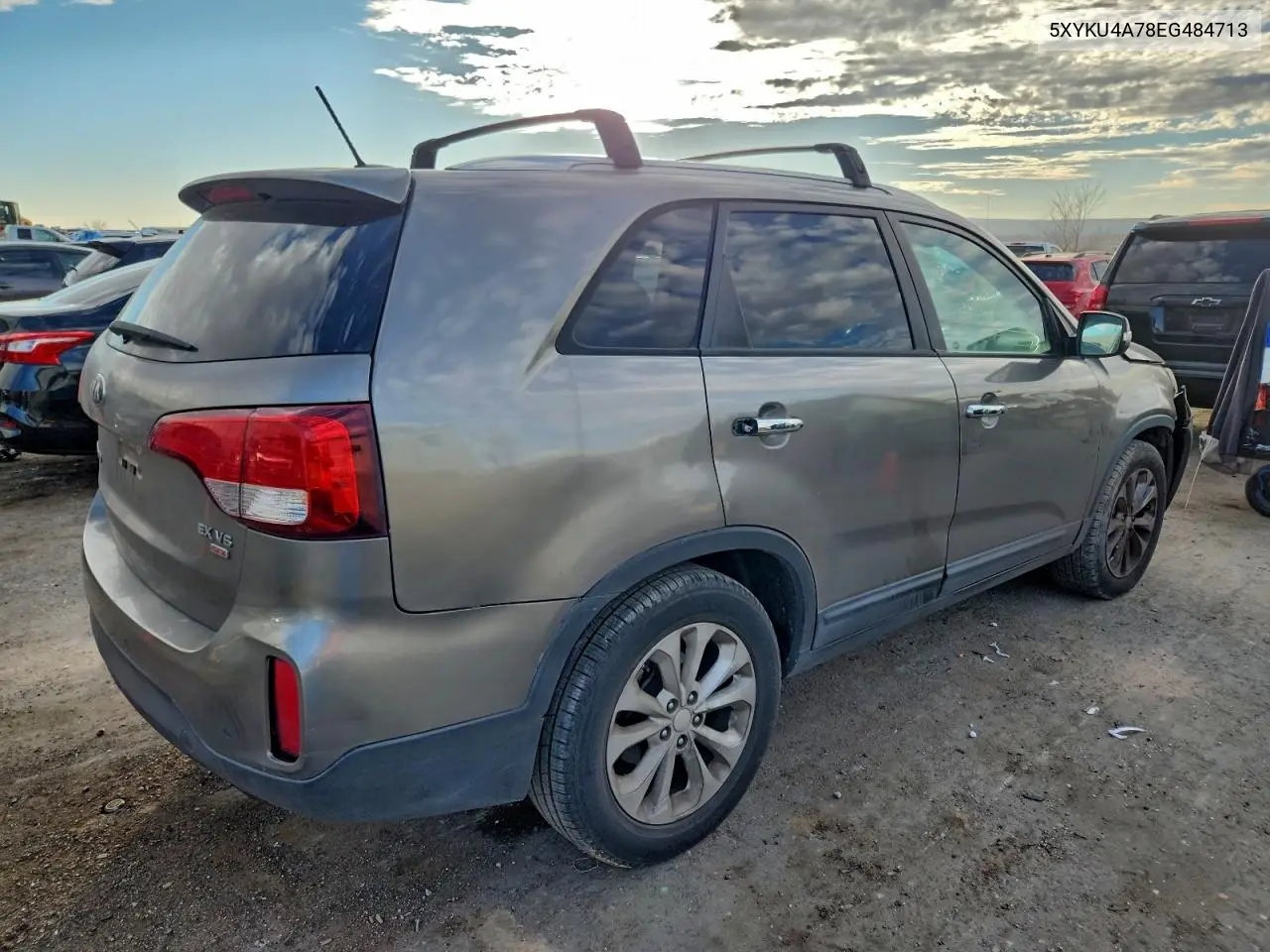 5XYKU4A78EG484713 2014 Kia Sorento Ex