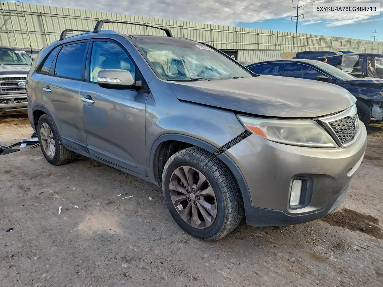 5XYKU4A78EG484713 2014 Kia Sorento Ex