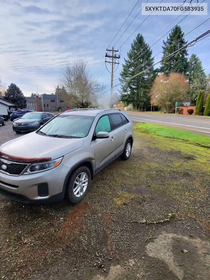 5XYKTDA70FG583935 2015 Kia Sorento Lx