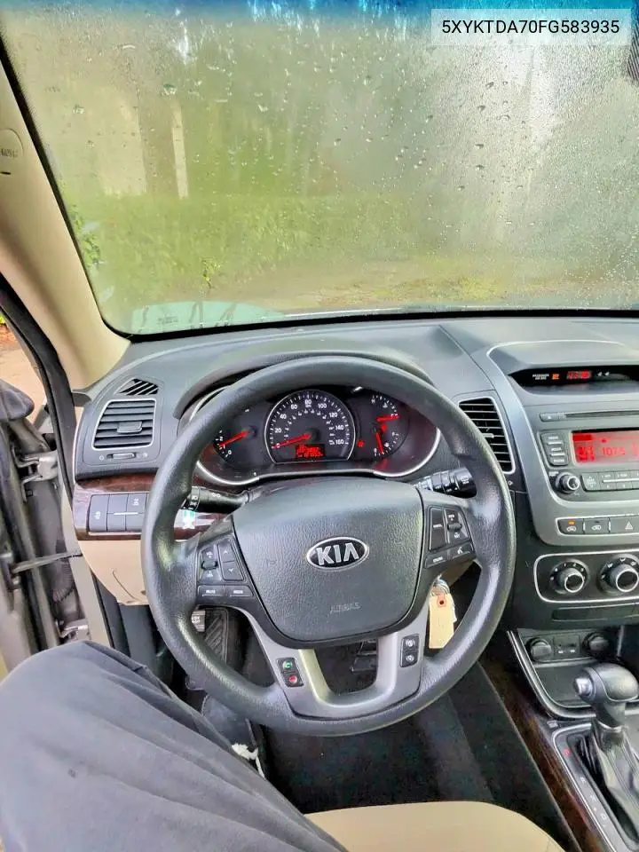 5XYKTDA70FG583935 2015 Kia Sorento Lx