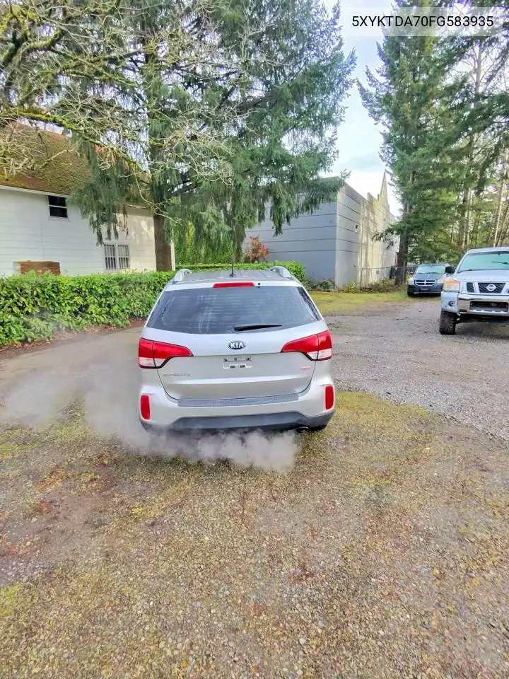 5XYKTDA70FG583935 2015 Kia Sorento Lx