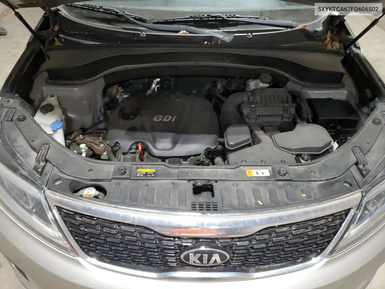 5XYKTCA67FG606502 2015 Kia Sorento Lx
