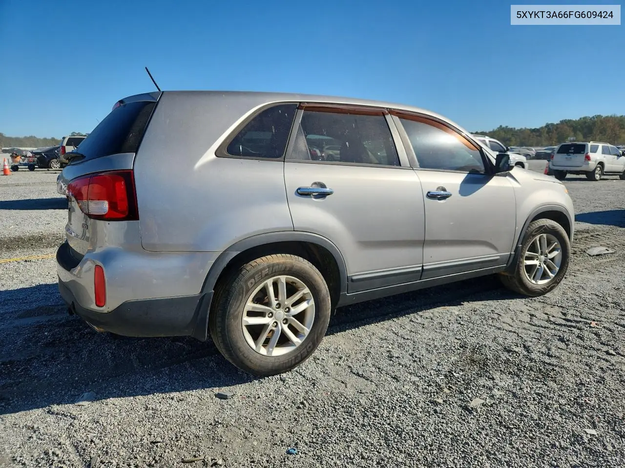 5XYKT3A66FG609424 2015 Kia Sorento Lx