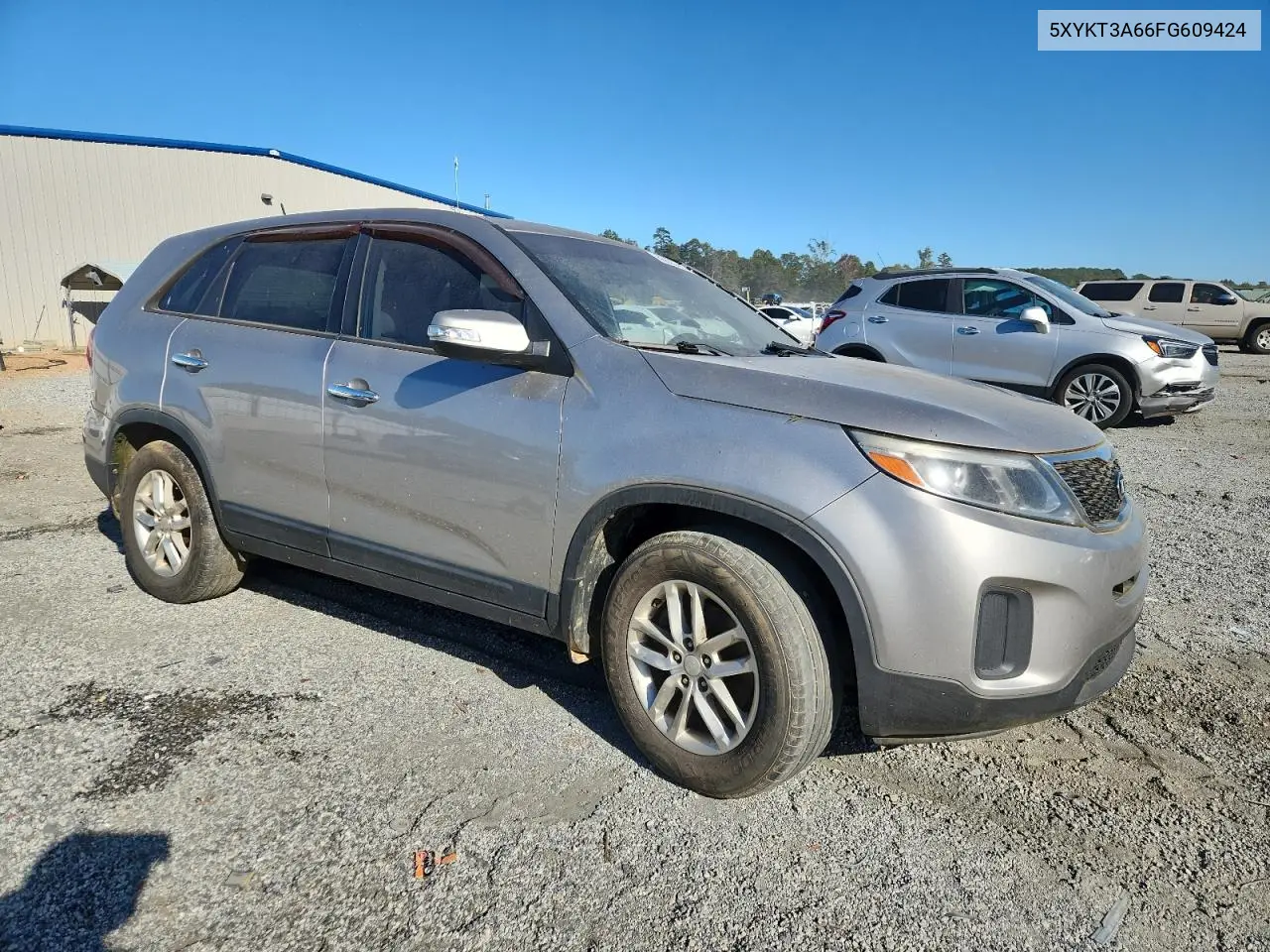 5XYKT3A66FG609424 2015 Kia Sorento Lx