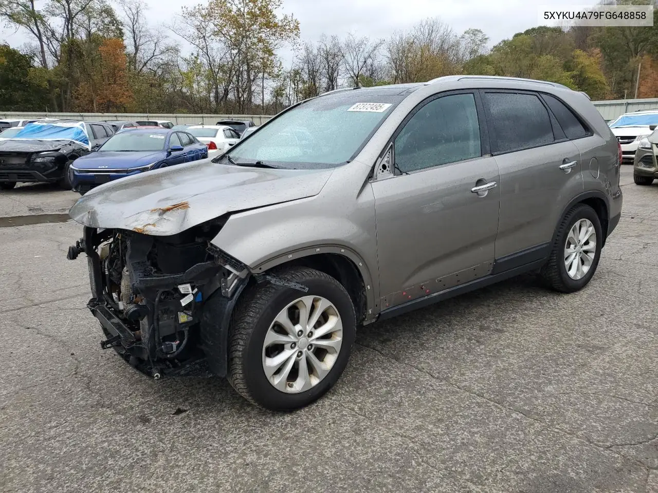 5XYKU4A79FG648858 2015 Kia Sorento Ex