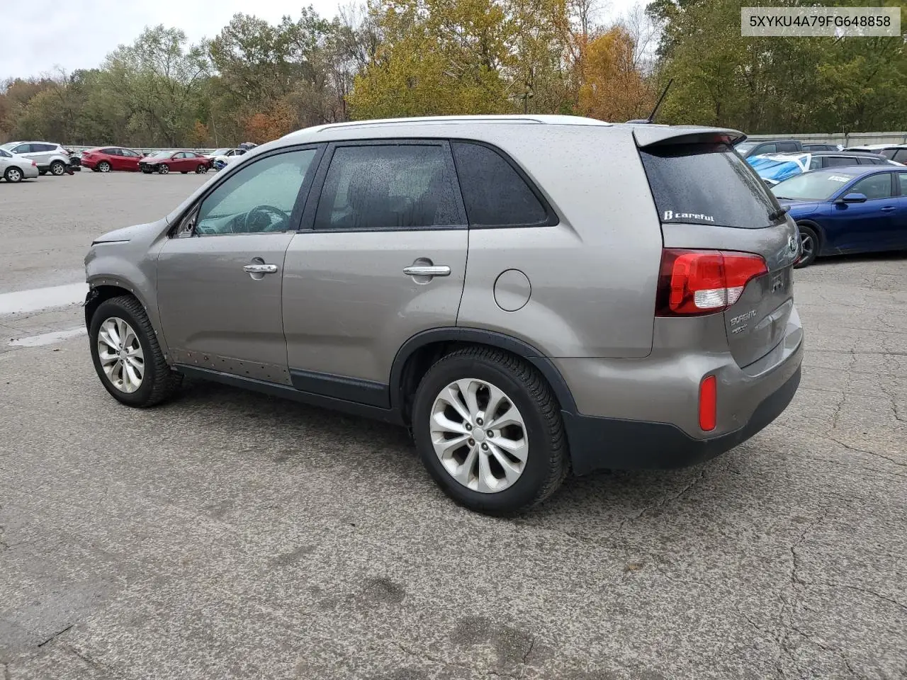 5XYKU4A79FG648858 2015 Kia Sorento Ex