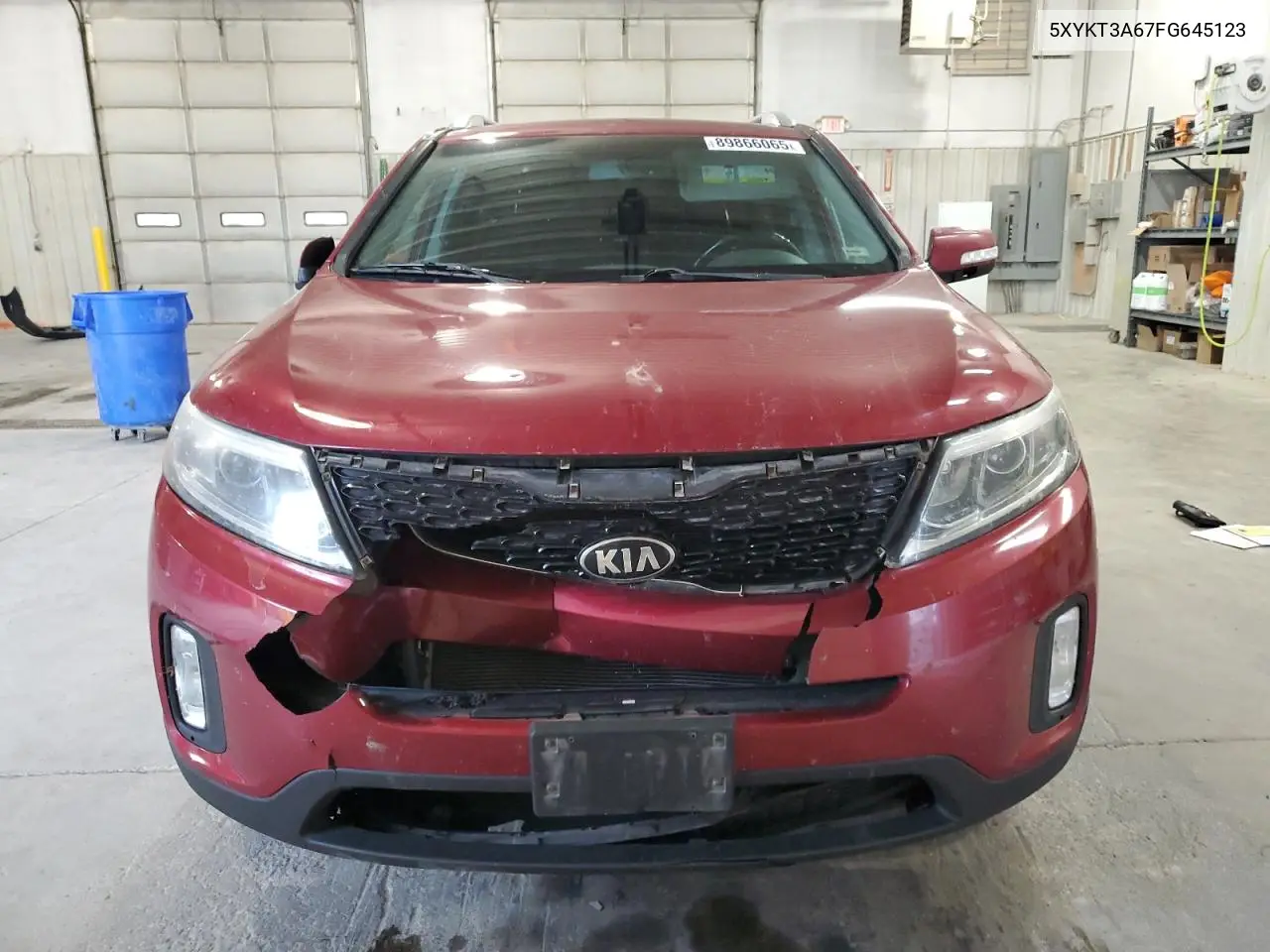 5XYKT3A67FG645123 2015 Kia Sorento Lx