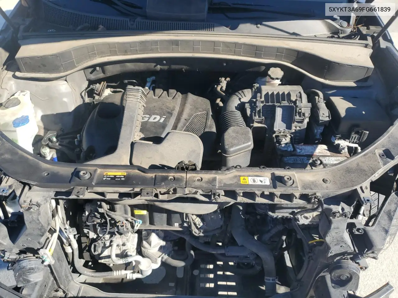 5XYKT3A69FG661839 2015 Kia Sorento Lx