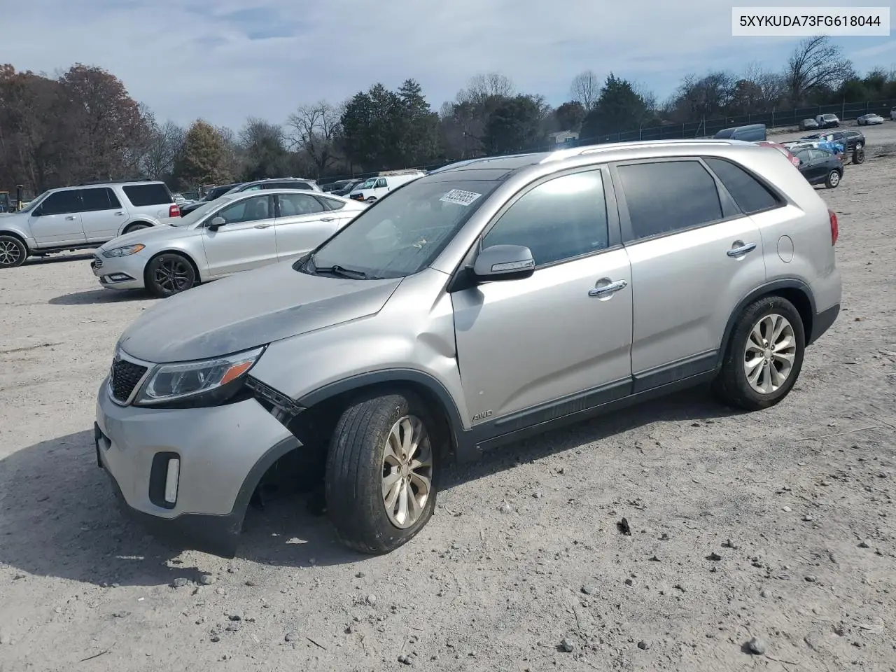 5XYKUDA73FG618044 2015 Kia Sorento Ex