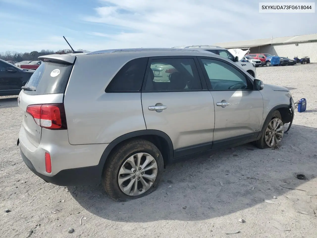 5XYKUDA73FG618044 2015 Kia Sorento Ex