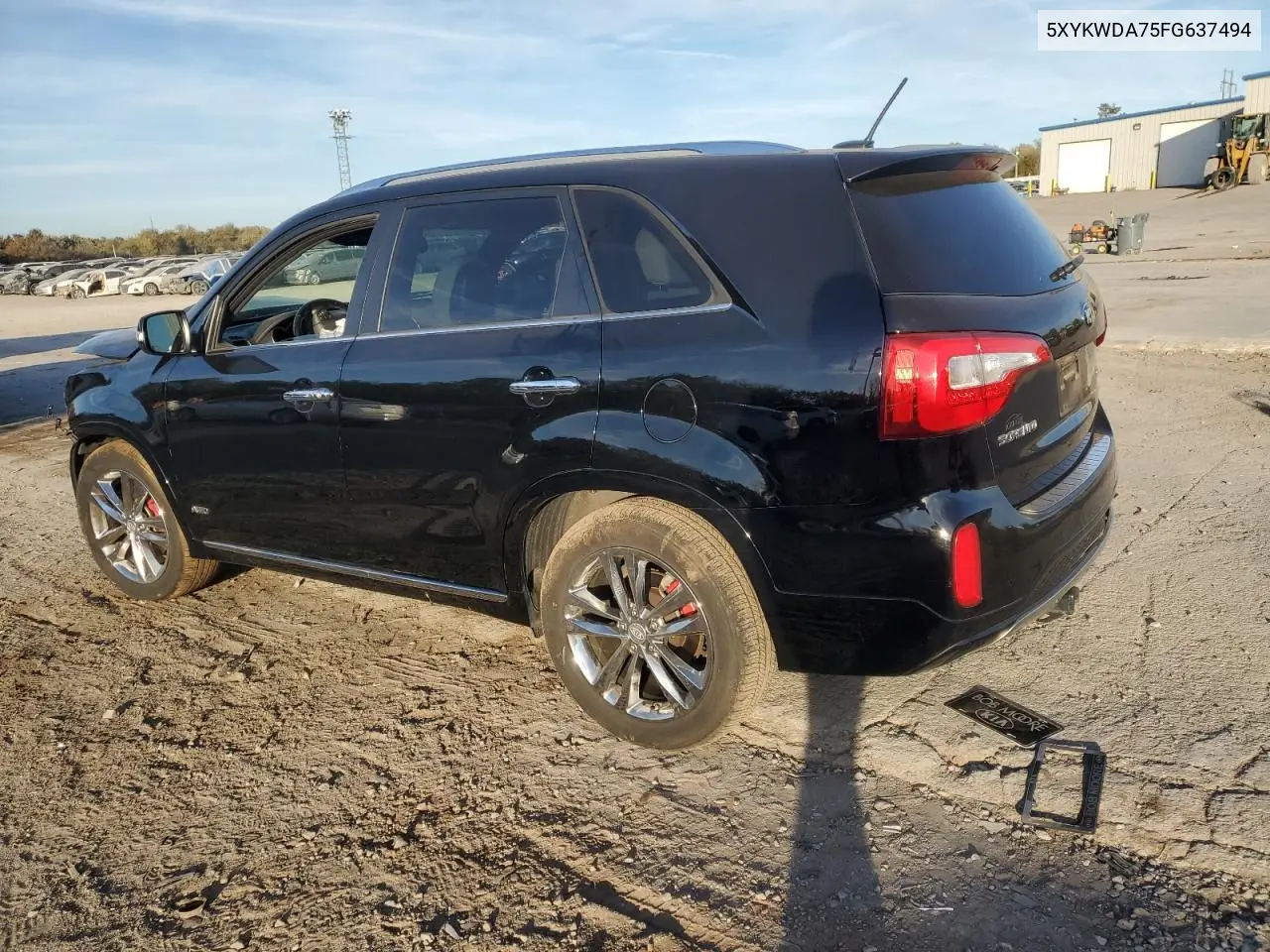 5XYKWDA75FG637494 2015 Kia Sorento Sx