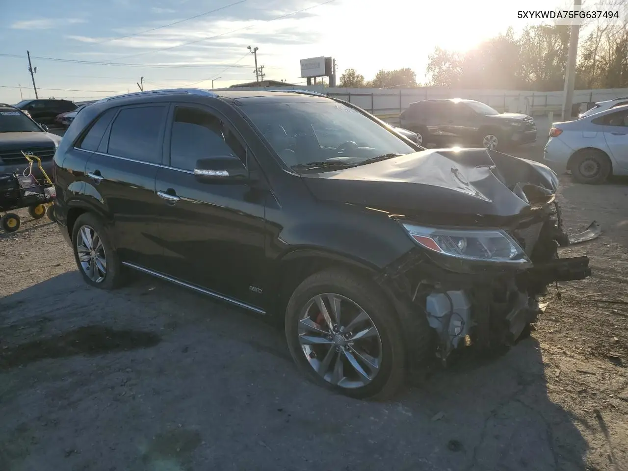 5XYKWDA75FG637494 2015 Kia Sorento Sx