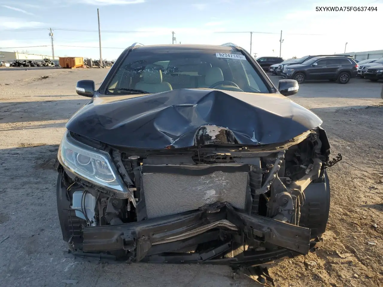 5XYKWDA75FG637494 2015 Kia Sorento Sx
