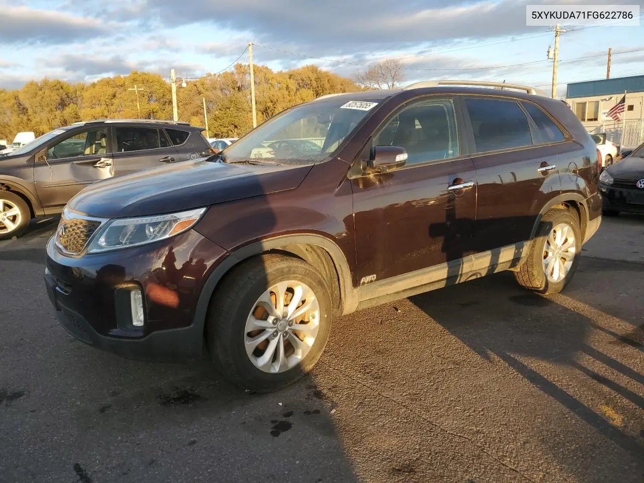 5XYKUDA71FG622786 2015 Kia Sorento Ex