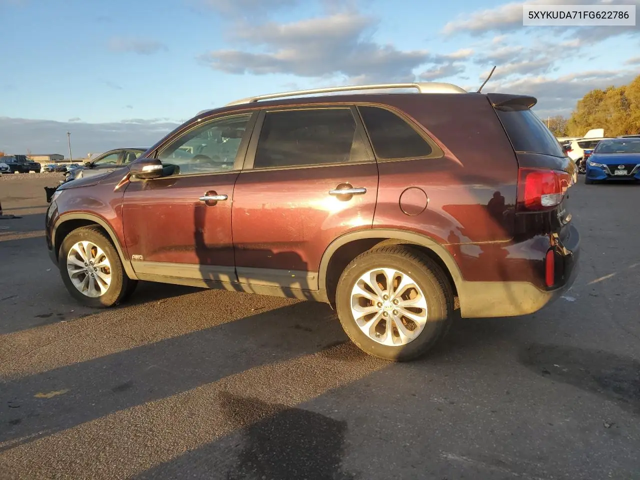 5XYKUDA71FG622786 2015 Kia Sorento Ex