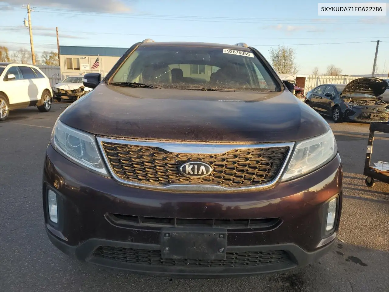 5XYKUDA71FG622786 2015 Kia Sorento Ex
