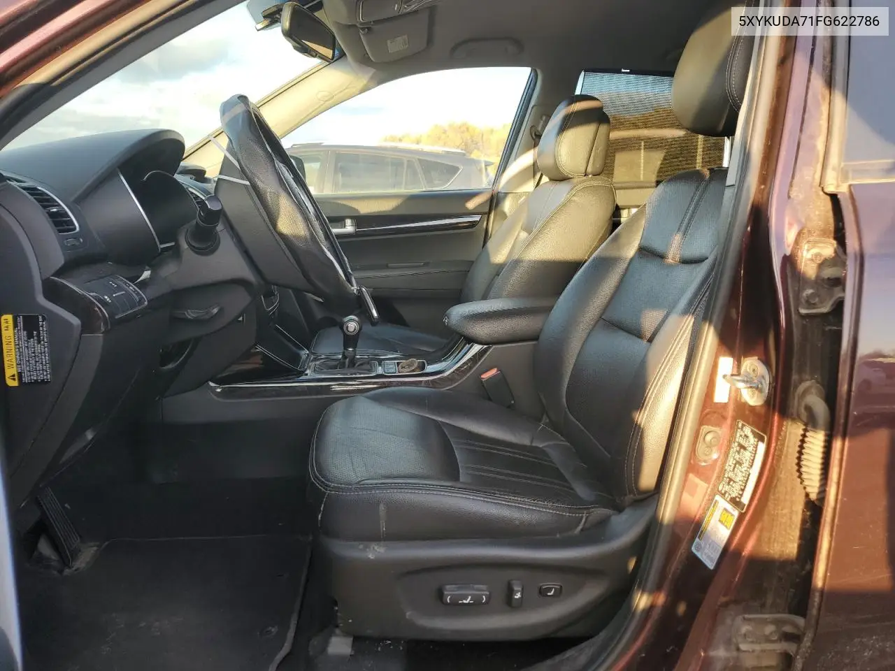 5XYKUDA71FG622786 2015 Kia Sorento Ex