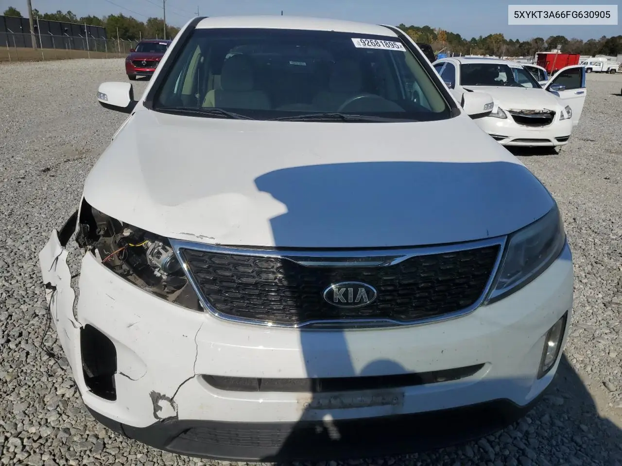 5XYKT3A66FG630905 2015 Kia Sorento Lx