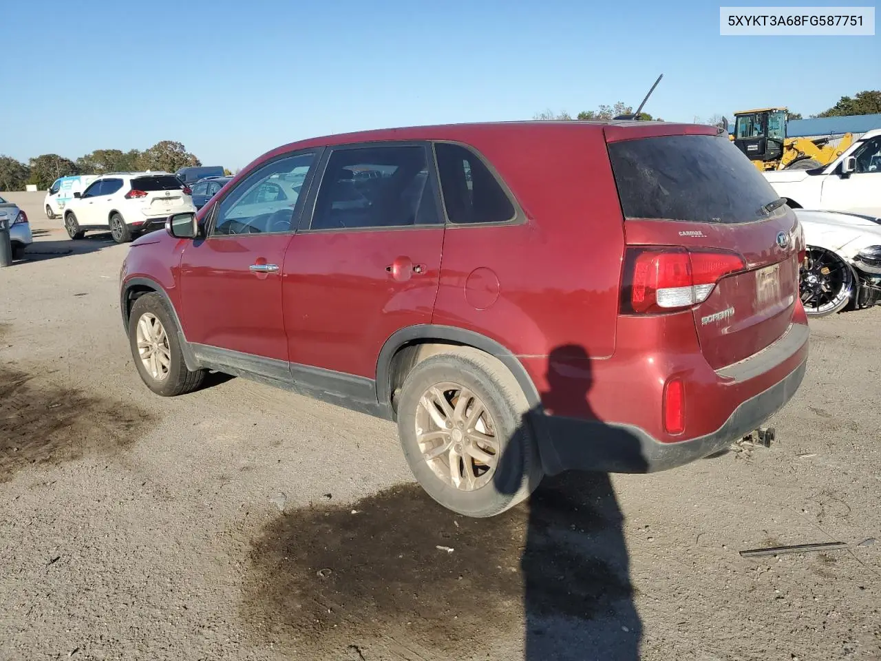 5XYKT3A68FG587751 2015 Kia Sorento Lx