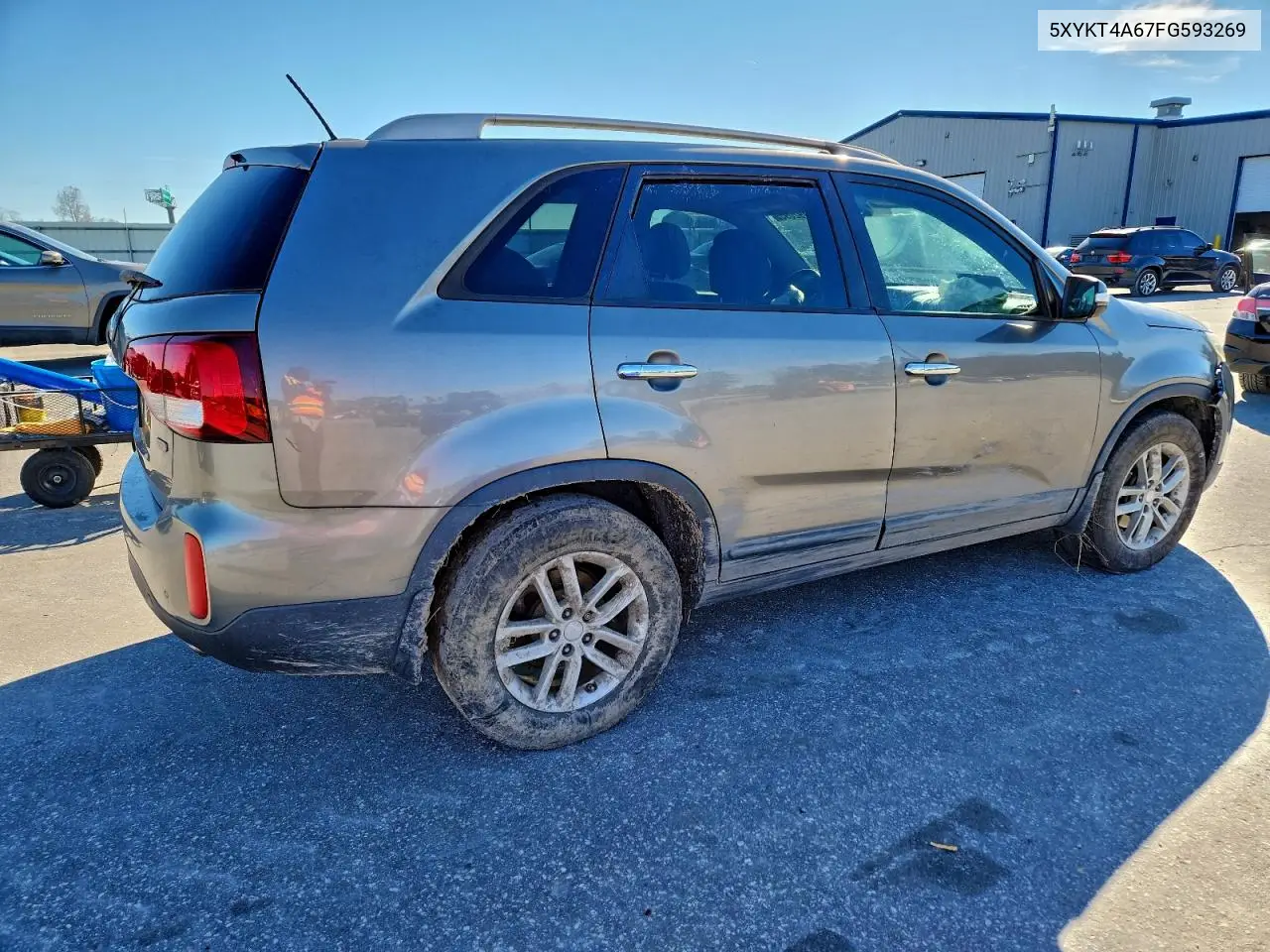 5XYKT4A67FG593269 2015 Kia Sorento Lx