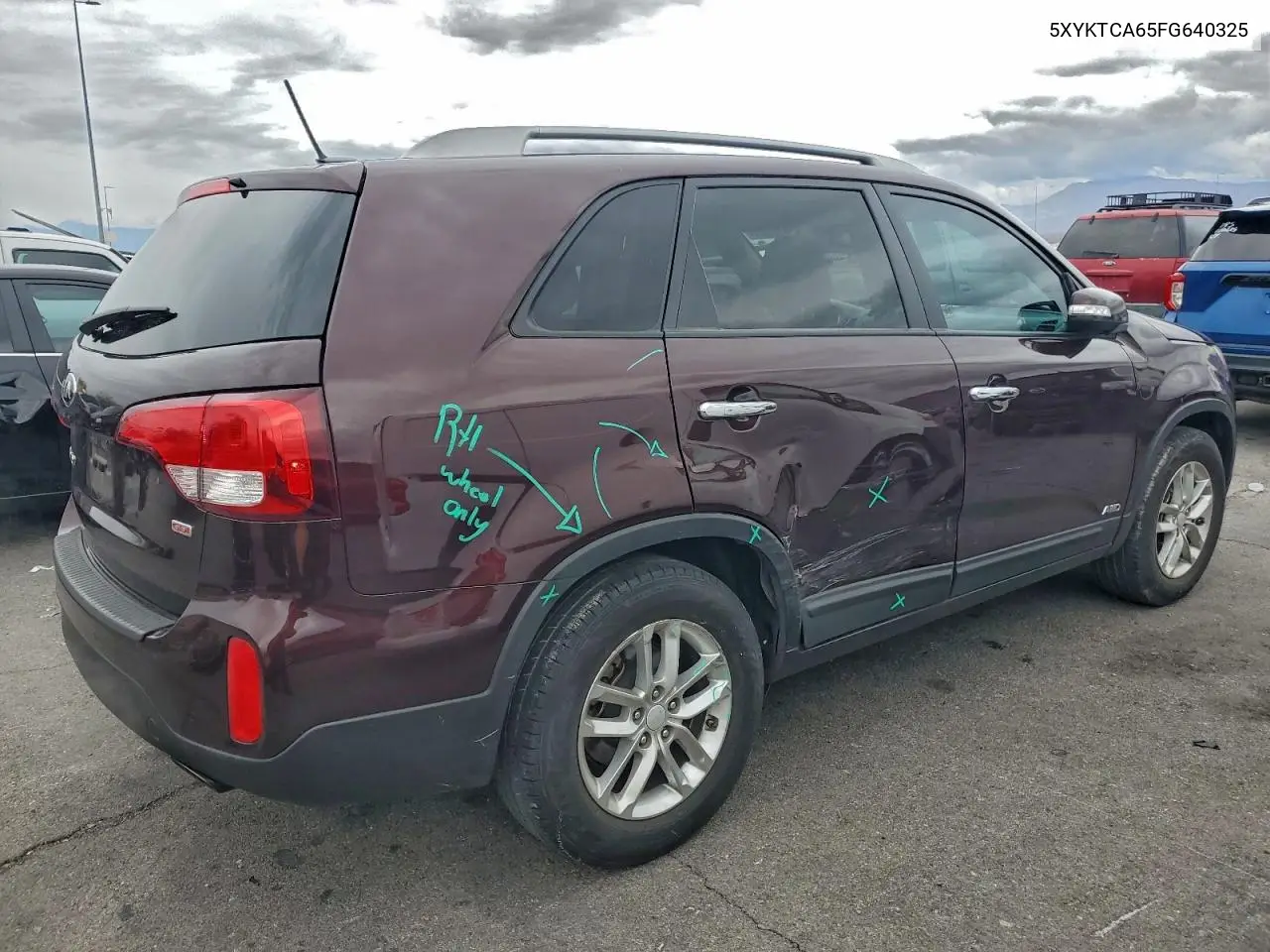 5XYKTCA65FG640325 2015 Kia Sorento Lx