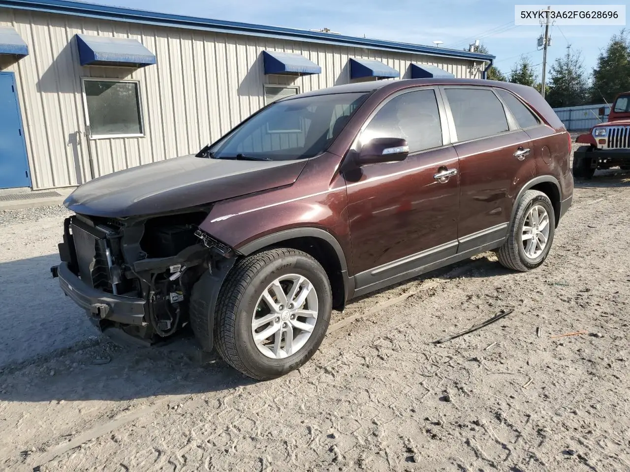 5XYKT3A62FG628696 2015 Kia Sorento Lx