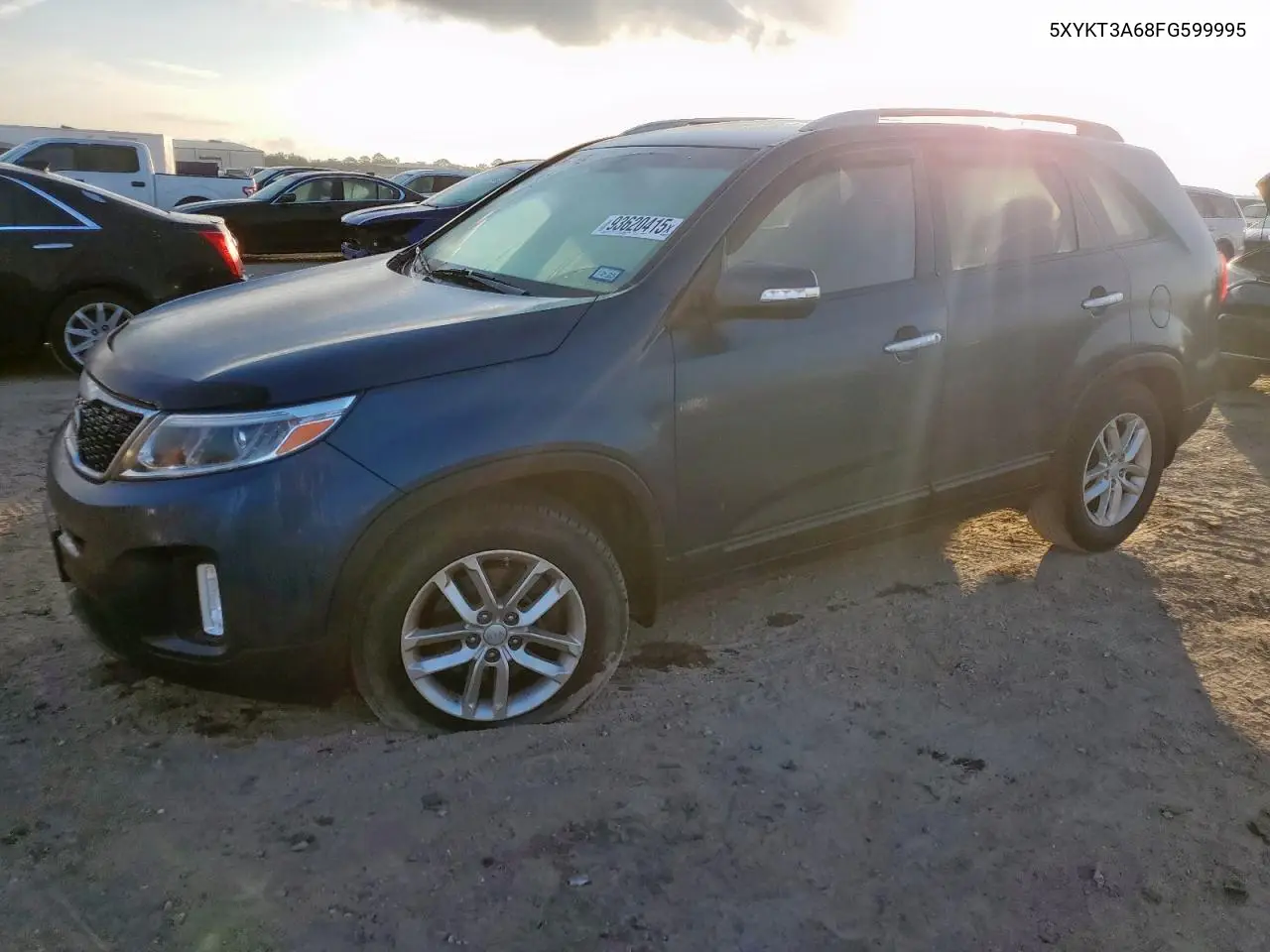 5XYKT3A68FG599995 2015 Kia Sorento Lx