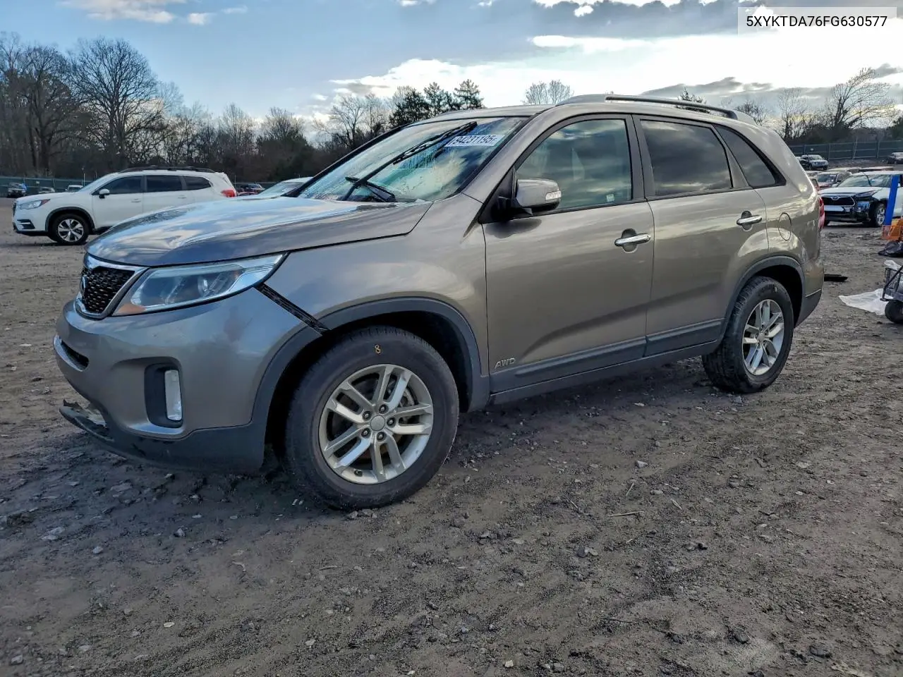 5XYKTDA76FG630577 2015 Kia Sorento Lx