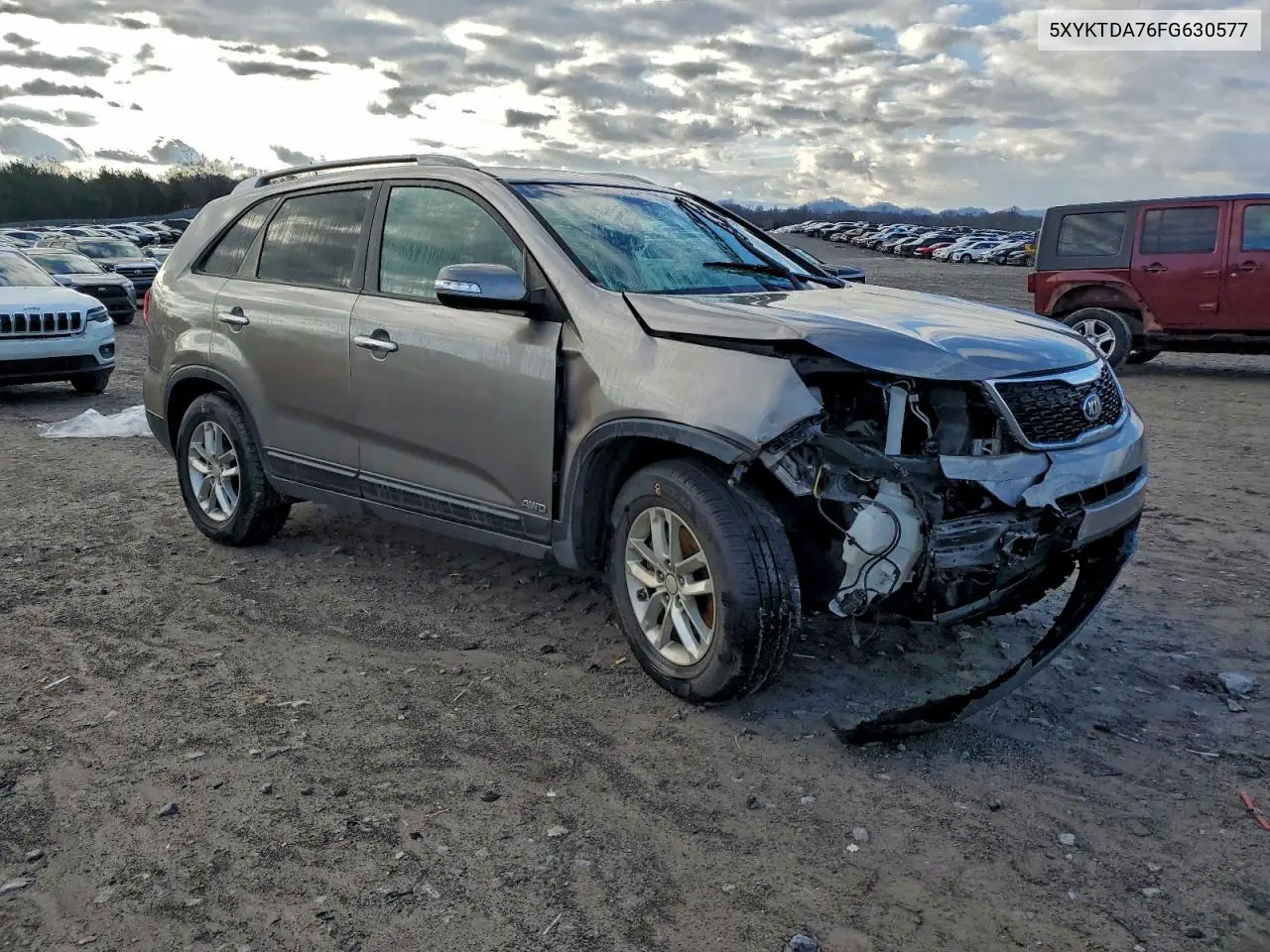 5XYKTDA76FG630577 2015 Kia Sorento Lx