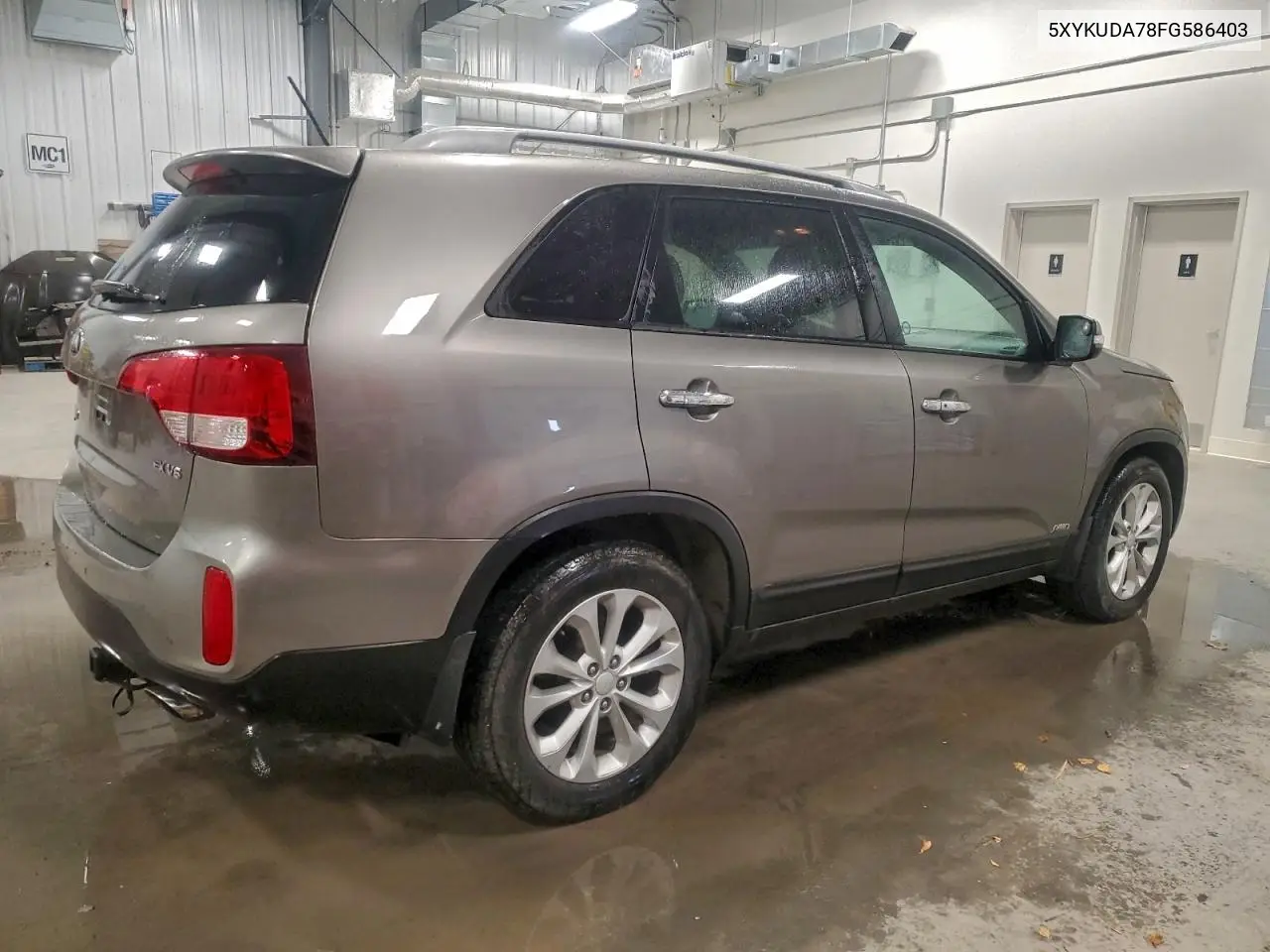 5XYKUDA78FG586403 2015 Kia Sorento Ex
