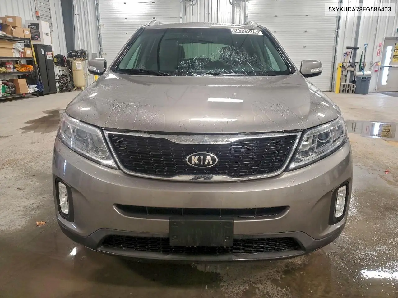 5XYKUDA78FG586403 2015 Kia Sorento Ex
