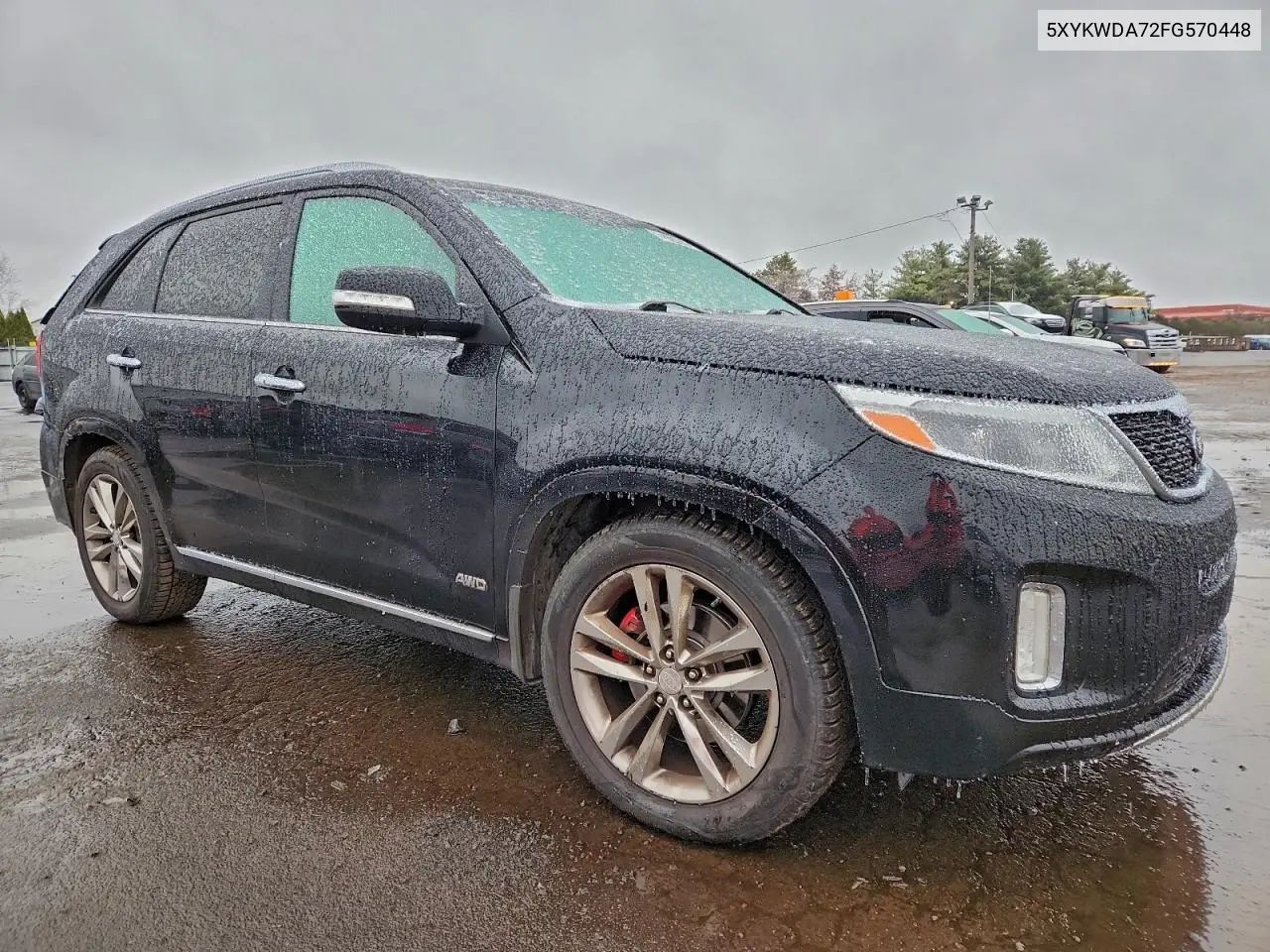5XYKWDA72FG570448 2015 Kia Sorento Sx