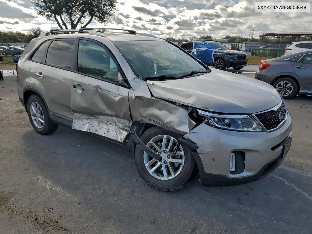 5XYKT4A73FG553649 2015 Kia Sorento Lx