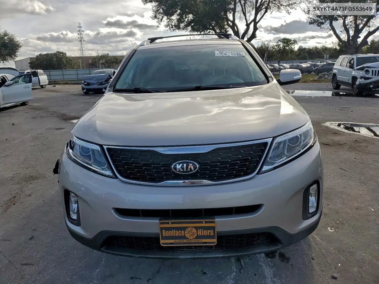 5XYKT4A73FG553649 2015 Kia Sorento Lx