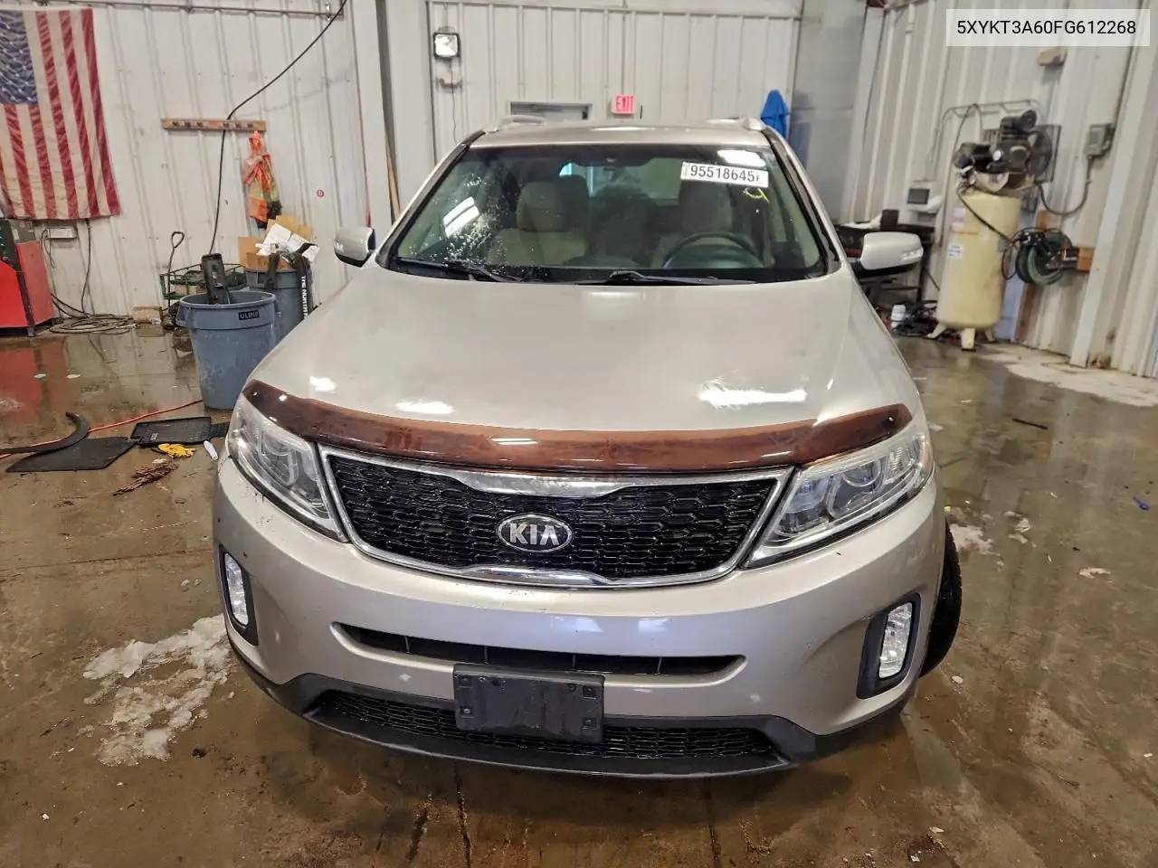 5XYKT3A60FG612268 2015 Kia Sorento Lx