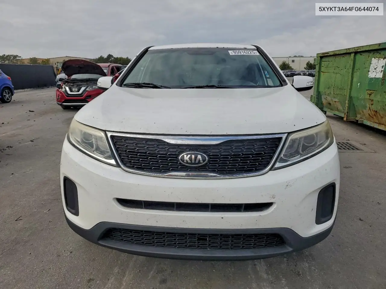 5XYKT3A64FG644074 2015 Kia Sorento Lx