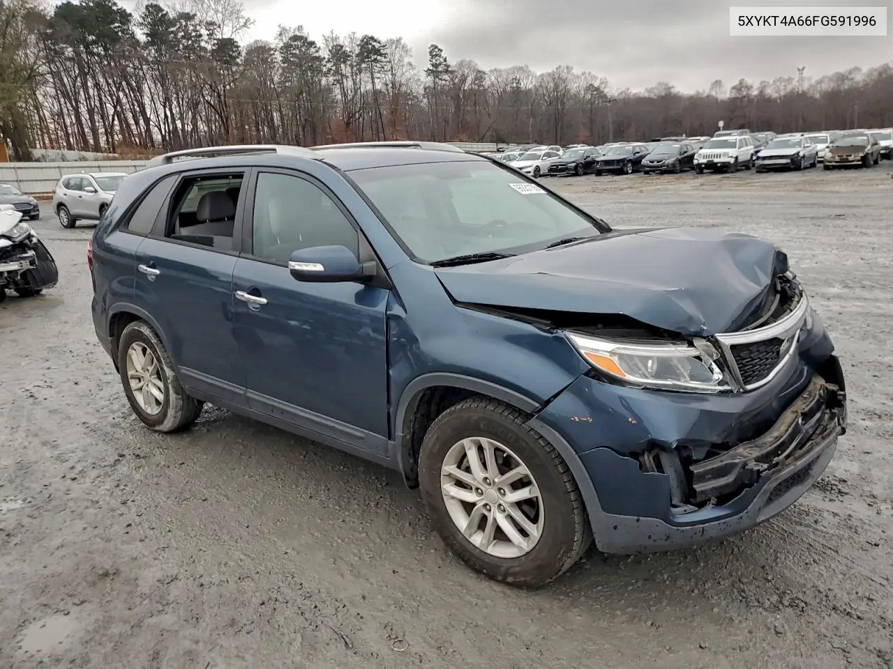 5XYKT4A66FG591996 2015 Kia Sorento Lx