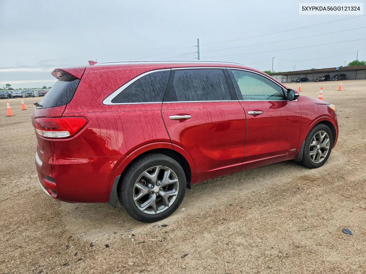 5XYPKDA56GG121324 2016 Kia Sorento Sx V6