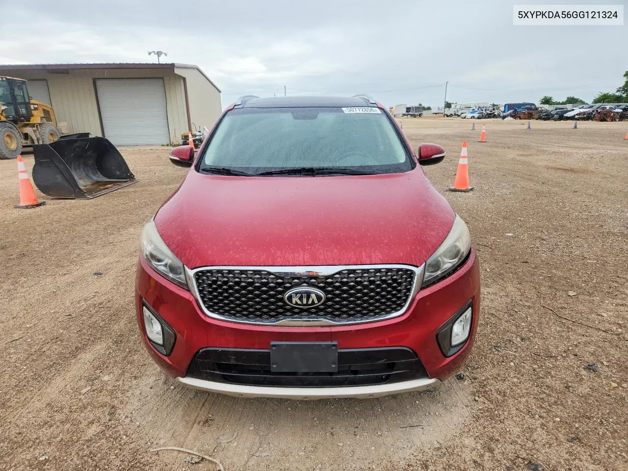 5XYPKDA56GG121324 2016 Kia Sorento Sx V6