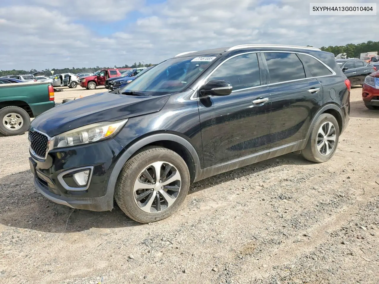 5XYPH4A13GG010404 2016 Kia Sorento Ex