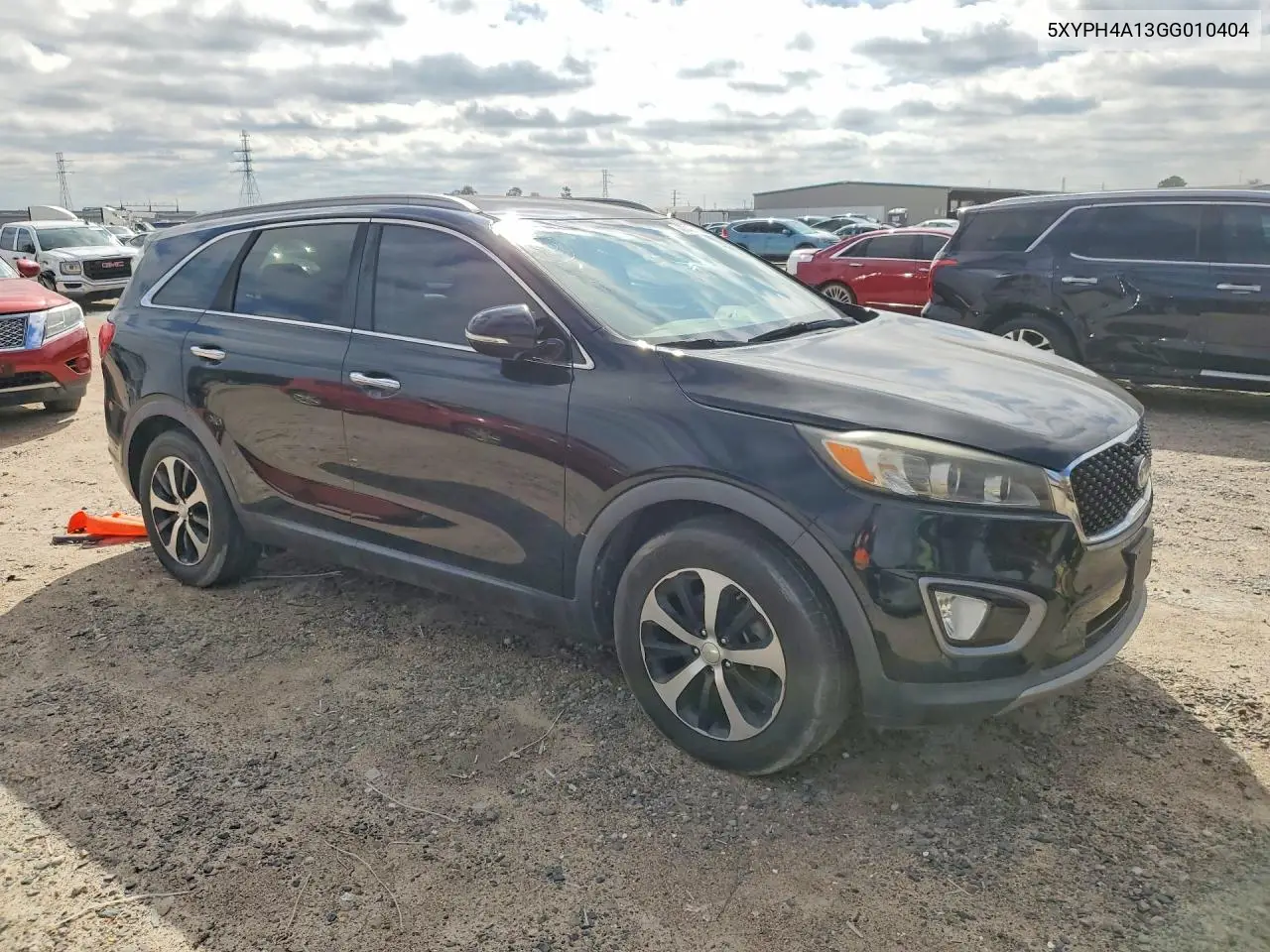 5XYPH4A13GG010404 2016 Kia Sorento Ex