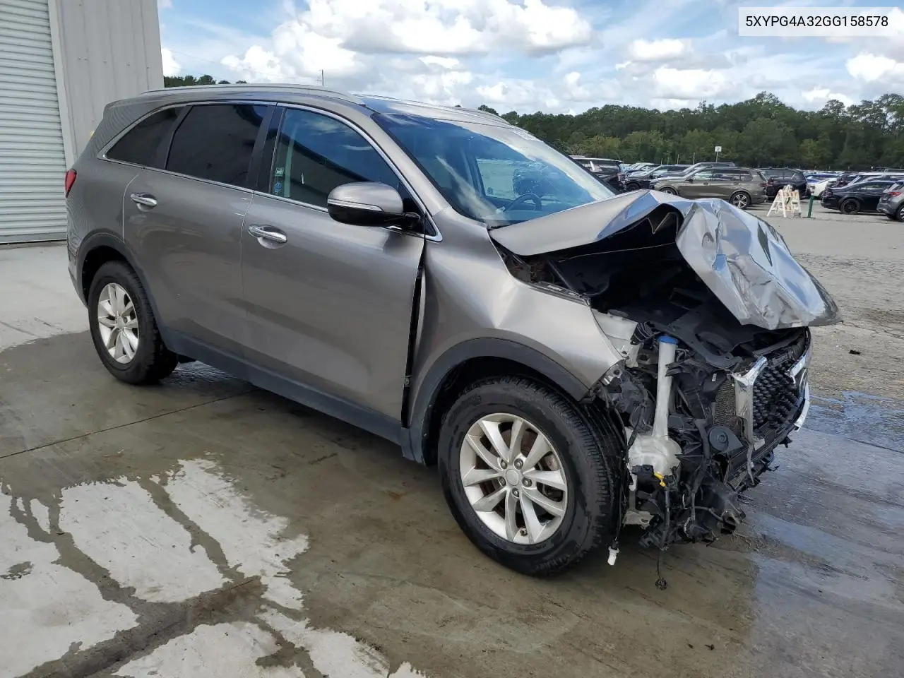 5XYPG4A32GG158578 2016 Kia Sorento Lx