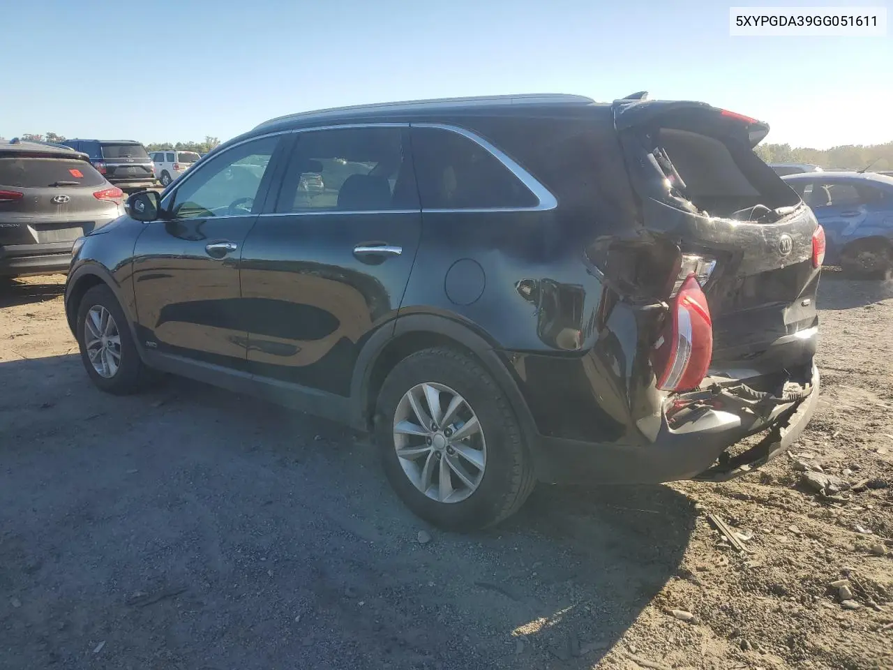 5XYPGDA39GG051611 2016 Kia Sorento Lx