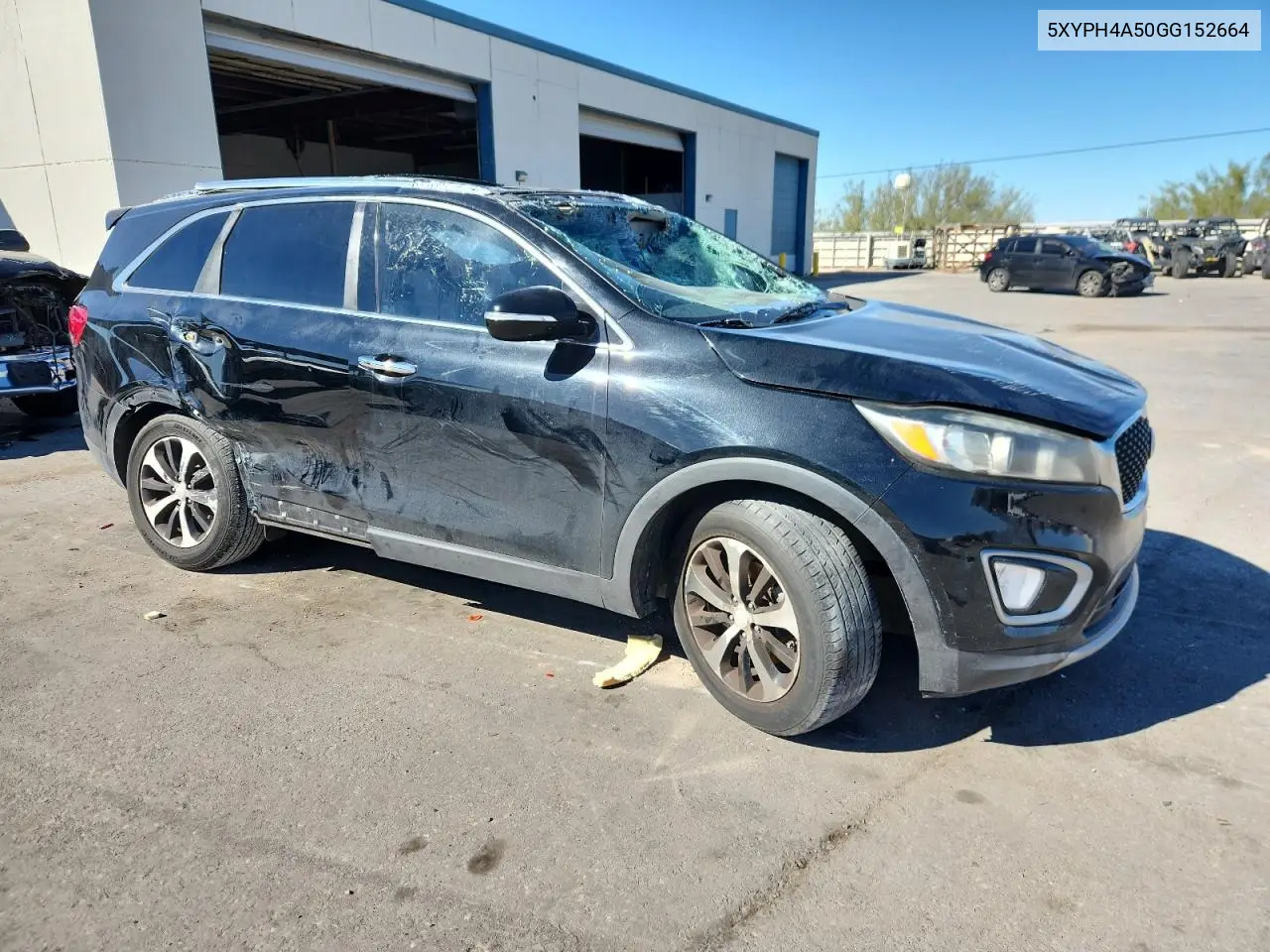 5XYPH4A50GG152664 2016 Kia Sorento Ex