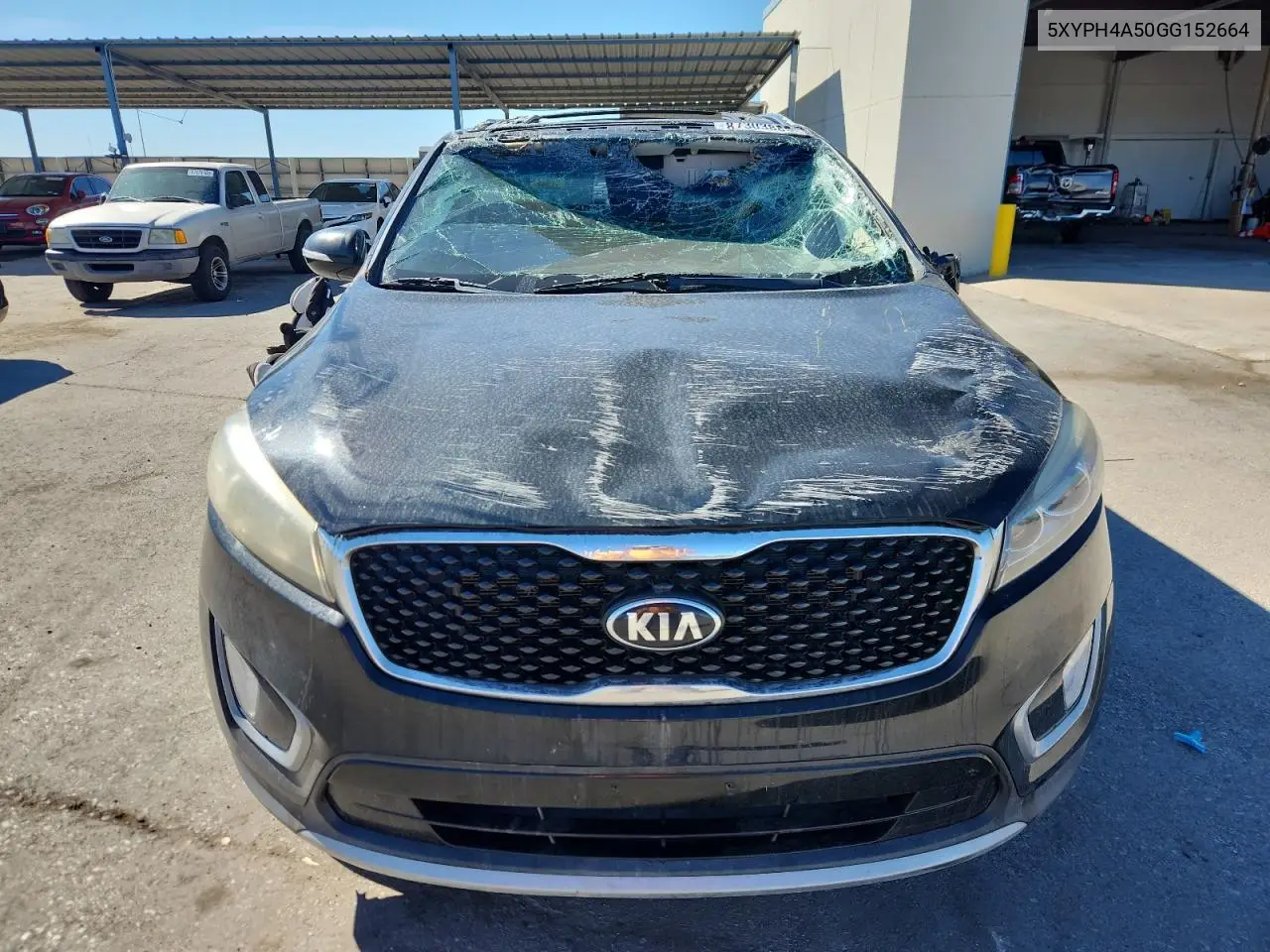 5XYPH4A50GG152664 2016 Kia Sorento Ex