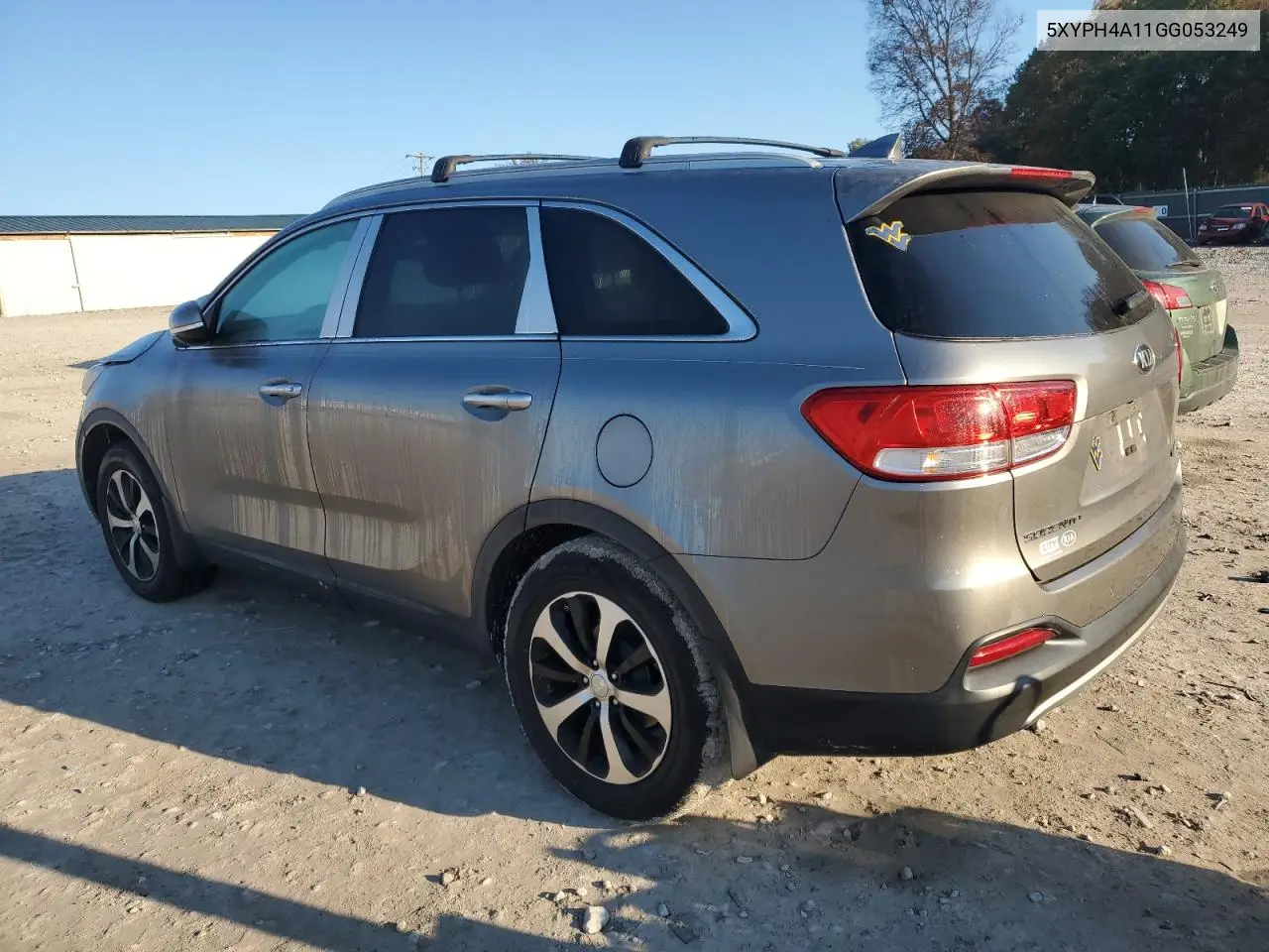 5XYPH4A11GG053249 2016 Kia Sorento Ex