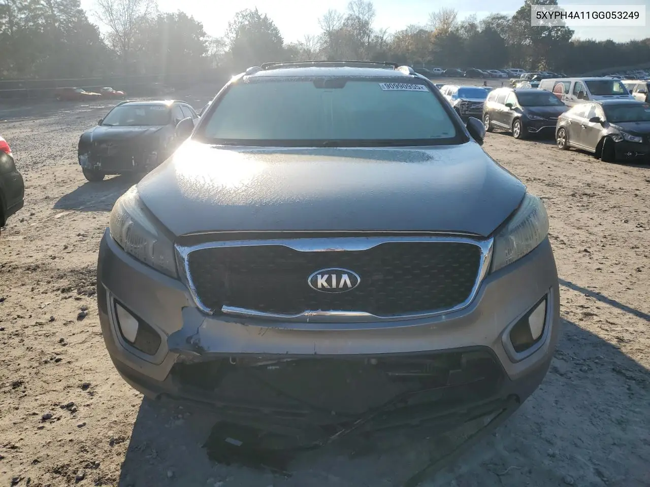 5XYPH4A11GG053249 2016 Kia Sorento Ex